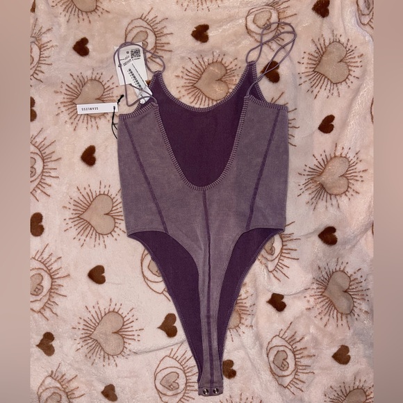 Forever21 Purple Body Suit Size Small (NWT) - Picture 4 of 4